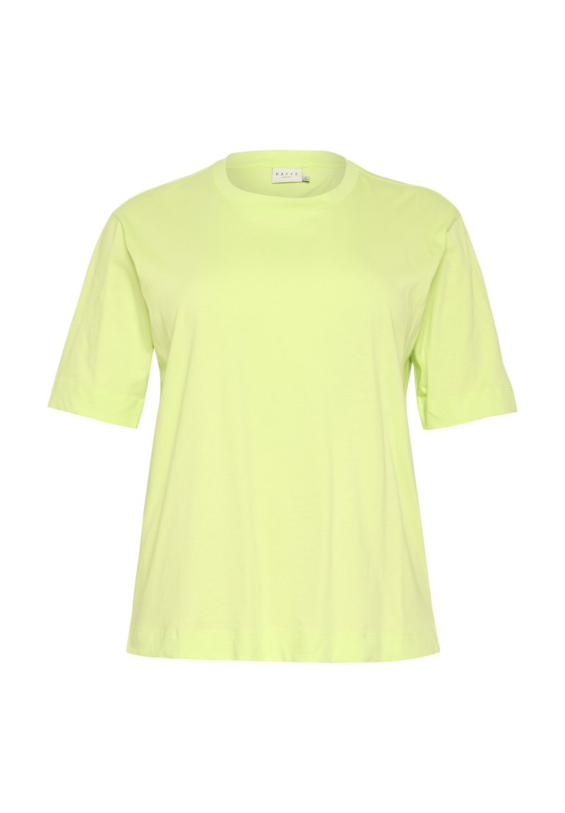 Kaffe Curve T-shirt basic groen
