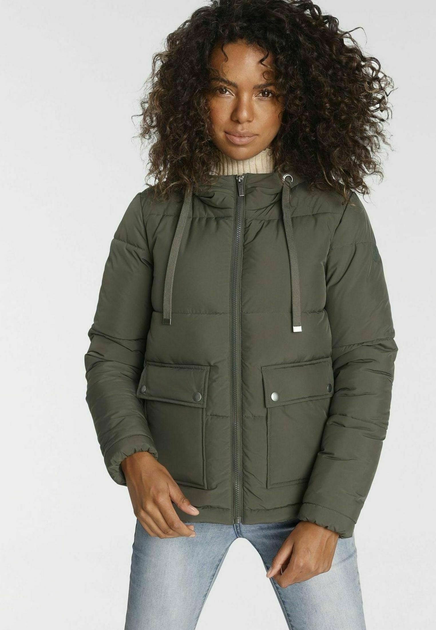 Tamaris - Winterjacke - dunkel khaki