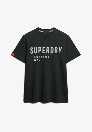 Superdry & Co, T-shirt imprimé - washed surplus black