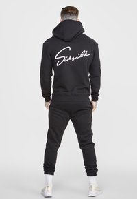 SIKSILK SCRIPT EMBROIDERY  - Luvtröja - black