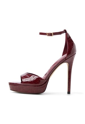 ALDO, ALDO TWO-PIECE AFUMETH - Sandalias de tacón - dark red