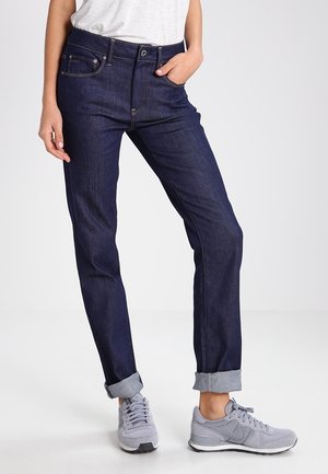 Jean droit - rinsed denim