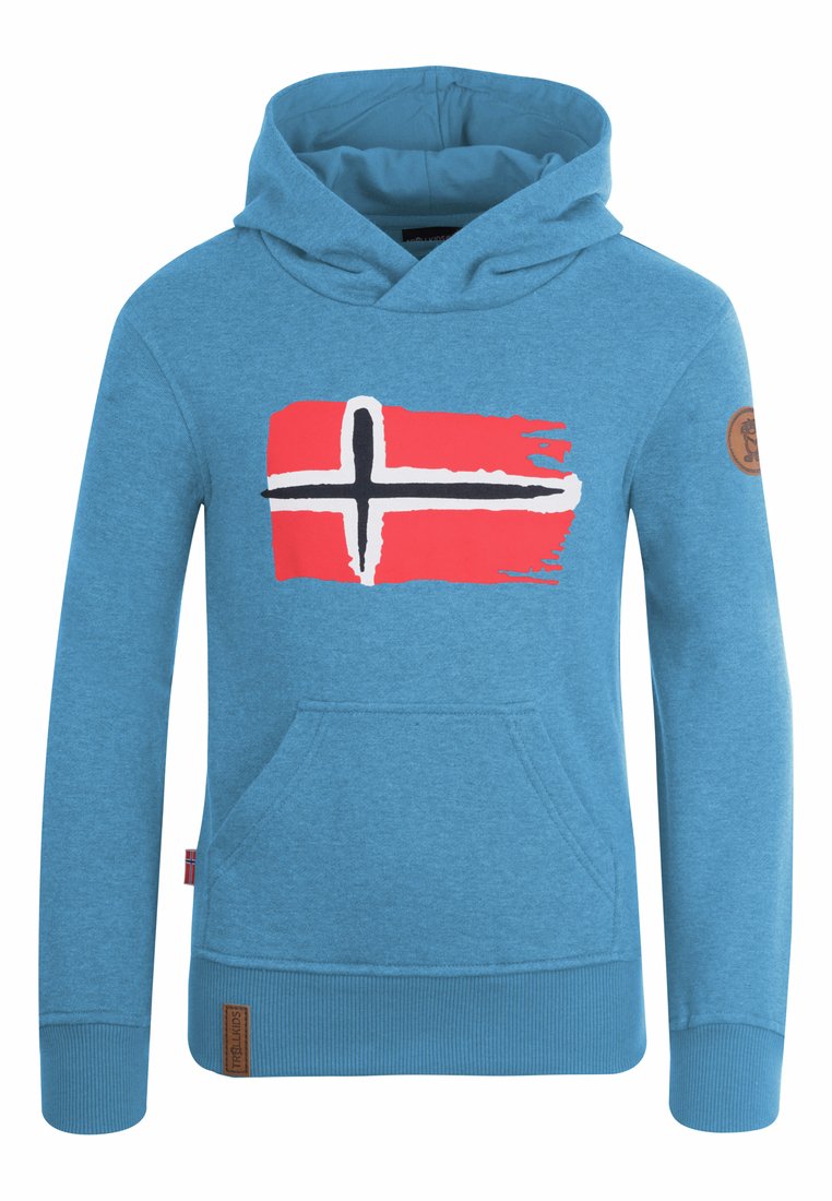 Trollkids Hoodie blauw Trollkids Hoodie blauw