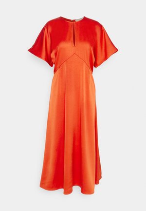 MICHAEL Michael Kors, FLUTTER - Cocktailkjole / festkjole - bright terracotta