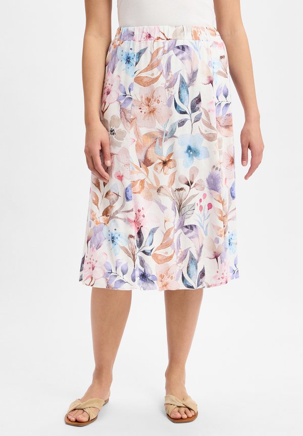 A-Linien-Rock - flieder weiß