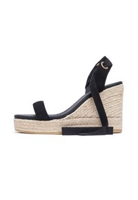 Unselected, black suede
