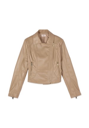 CROPPED - Keinonahkatakki - beige