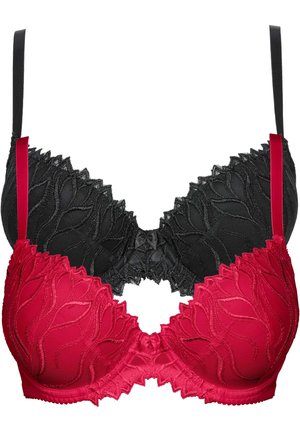 bonprix 2 PACK - Push-up BH - rot