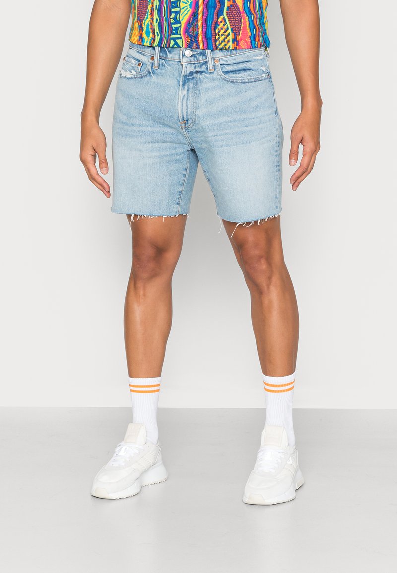 Abercrombie & Fitch VINTAGE STRETCH Shorts vaqueros light wash/azul claro Zalando.es