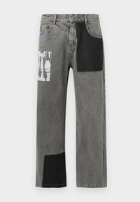 SUN FADED RUNNING MAN - Straight leg jeans - gray