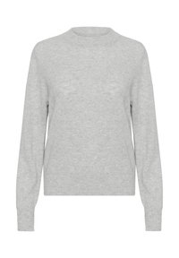 SILJE - Svetrík - light grey melange