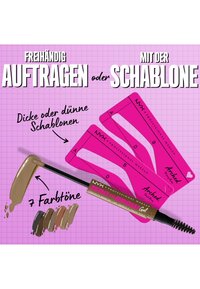 NYX Professional Makeup NYX PROFESSIONAL MAKEUP ZERO TO BROW AUGENBRAUENGEL - Gel sourcils - ash blonde