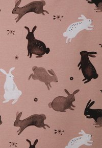 Walkiddy BLANKET RABBIT UNISEX - Dekica za bebe - pink