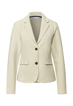 GESTREIFTER - Blazer - beige
