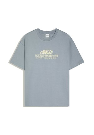 Bershka, RELAX GRAFFITY PRINT - TSHIRT - T-shirts print - grey