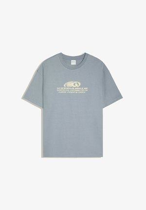 Bershka, RELAX GRAFFITY PRINT - TSHIRT - T-shirts print - grey
