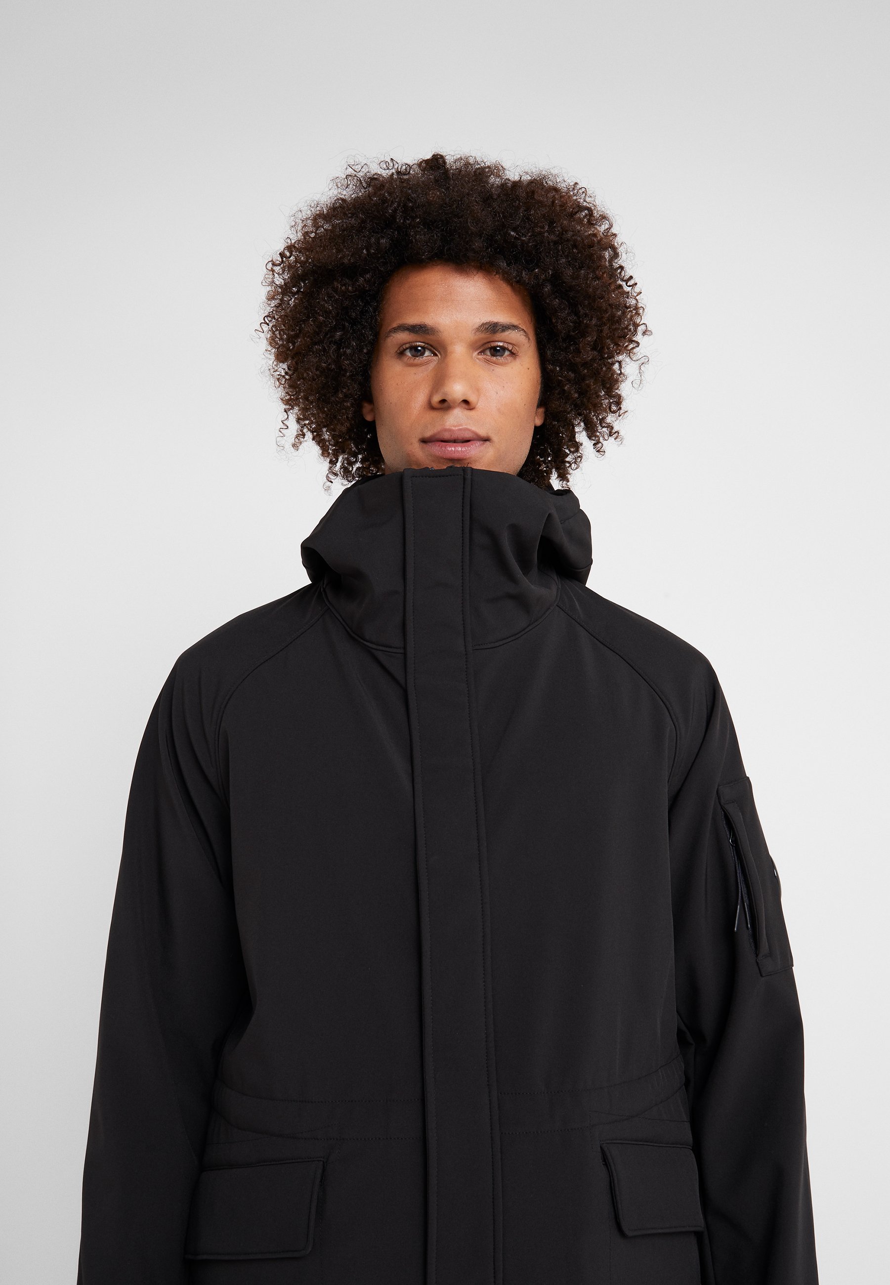C.P. Company OUTERWEAR MEDIUM JACKET Lett jakke black C.P. Company OUTERWEAR MEDIUM JACKET Lett jakke black