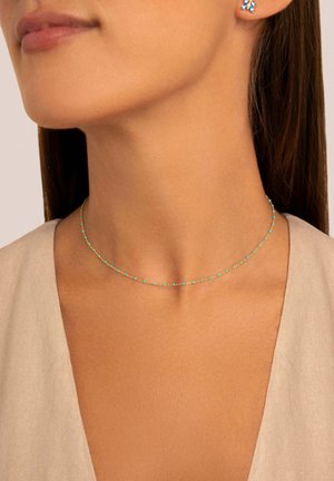 DOTS ENAMEL - Necklace - gold-coloured