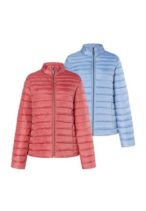 Mo, 2-PACK - Winterjas - denimblau  vintage rot