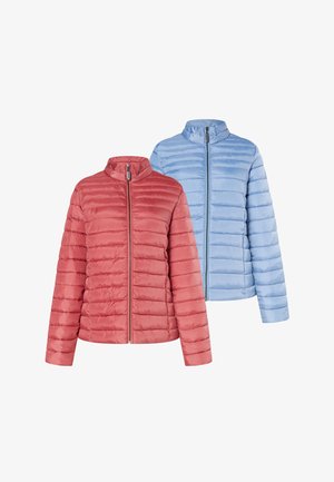 Mo, 2-PACK - Winterjacke - denimblau vintage rot