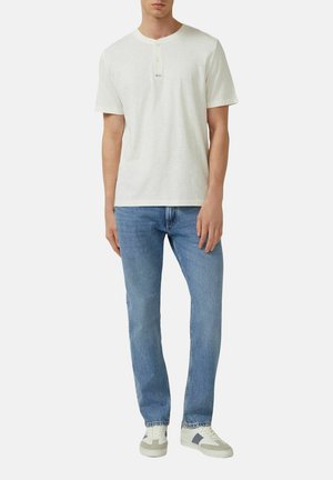 s.Oliver, S.OLIVER HERREN HENLEY T-SHIRT | 2 STÜCK - Basic T-shirt - x weiß