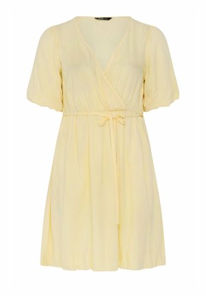 Yours Clothing, WOMEN'S CASUAL DRESSES - Freizeitkleid - lemon