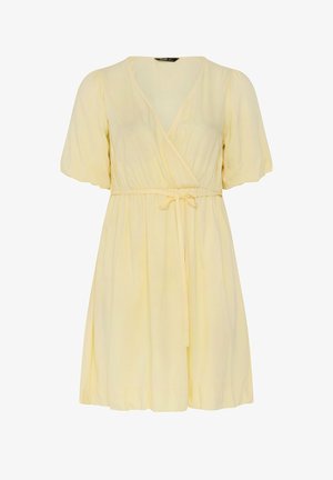 Yours Clothing, WOMEN'S CASUAL DRESSES - Freizeitkleid - lemon