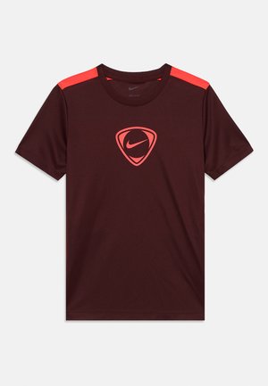 Nike Performance, ACADEMY UNISEX - Sports T-shirts - mystic dates/bright crimson