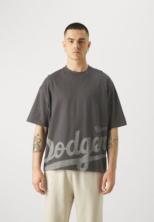 MLB LOS ANGELES DODGERS OVERSIZED T-SHIRT - Sportiniai marškinėliai trumpomis rankovėmis - black