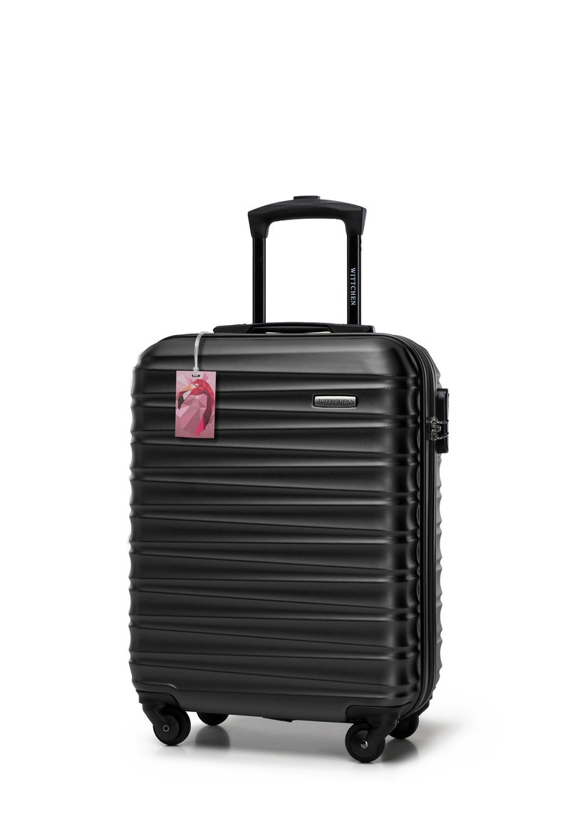 WITTCHEN SMALL SUITCASE WITH LUGGAGE TAG FROM ABS - Trolley - black