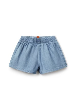 CHAMBRAY - Jeans Shorts - blue