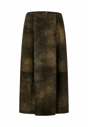 Spieth & Wensky, TRACHTENROCK "GWENDOLIN" 55 CM - A-Linien-Rock - braun