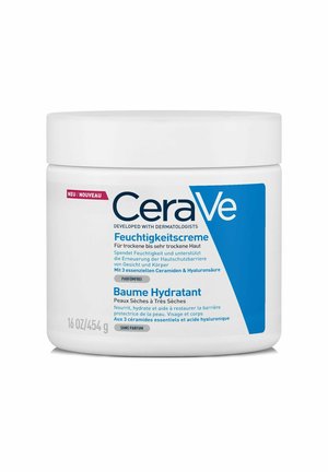 CERAVE BAUME HYDRATANT - VISAGE ET CORPS POUR LES PEAUX SÈCHES À TRÈS SÈCHES - 454ML - Face cream - blanc