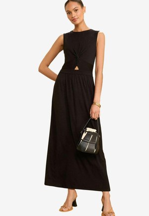 Love & Roses KNOT FRONT SLEEVLESS-REGULAR FIT - Jerseykleid - black