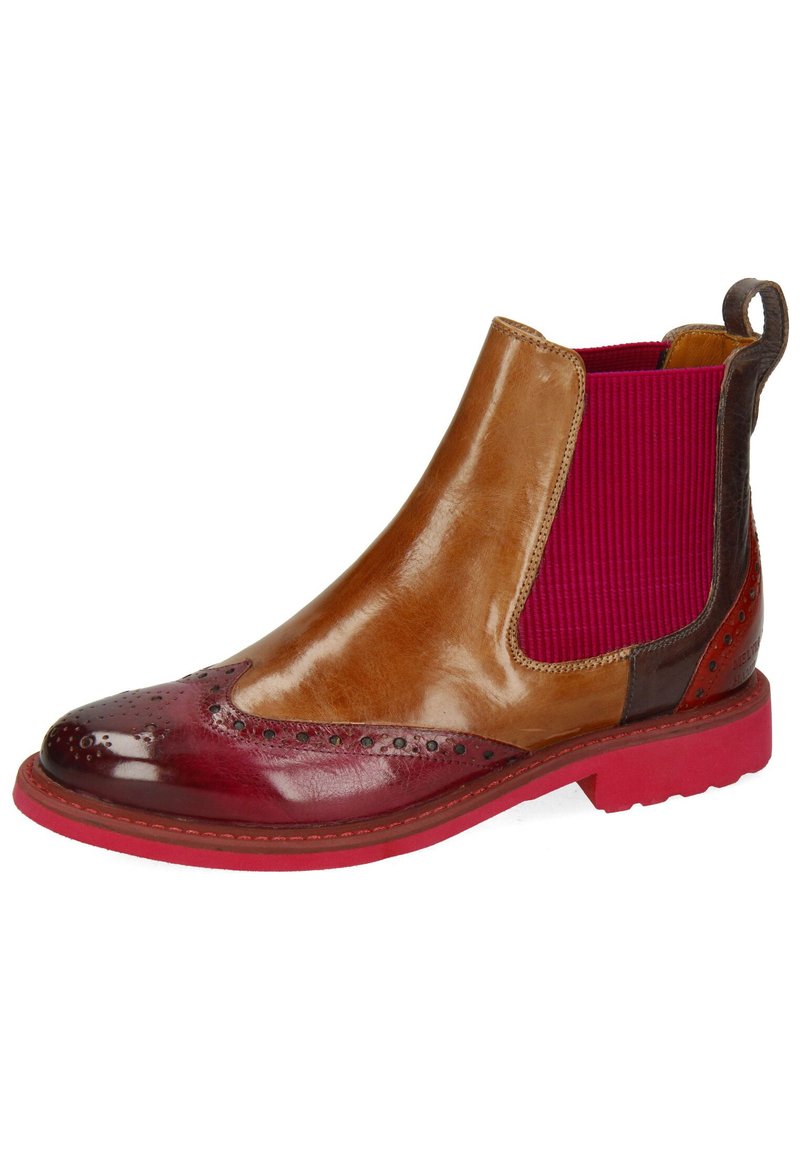 Melvin & Hamilton SELINA 29 - Klasické členkové čižmy - crust purple fig crust tortora crust lava rock crust arnet elastic ribbed