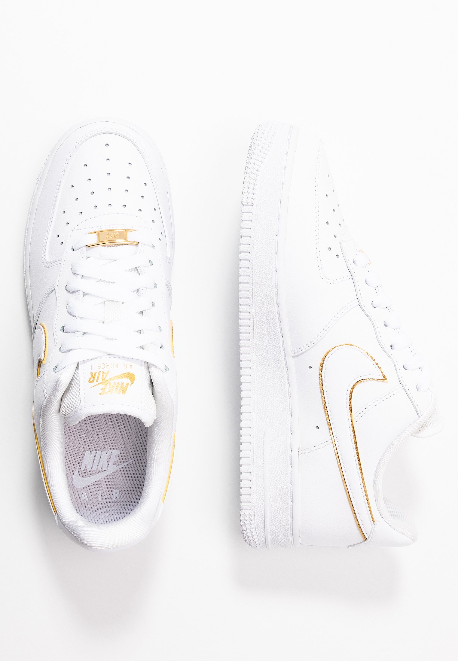 nike air force 1 gold emblem