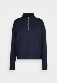 ELLIE WITH ZIP - Camisola de manga comprida - dark navy