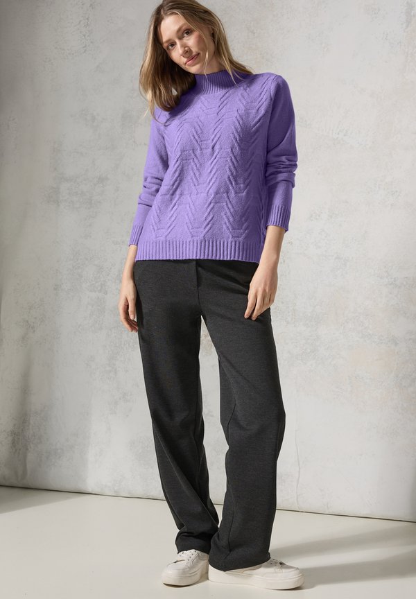 Strickpullover - lila