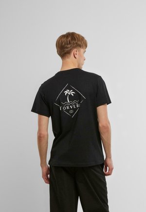 T-Shirt print - black
