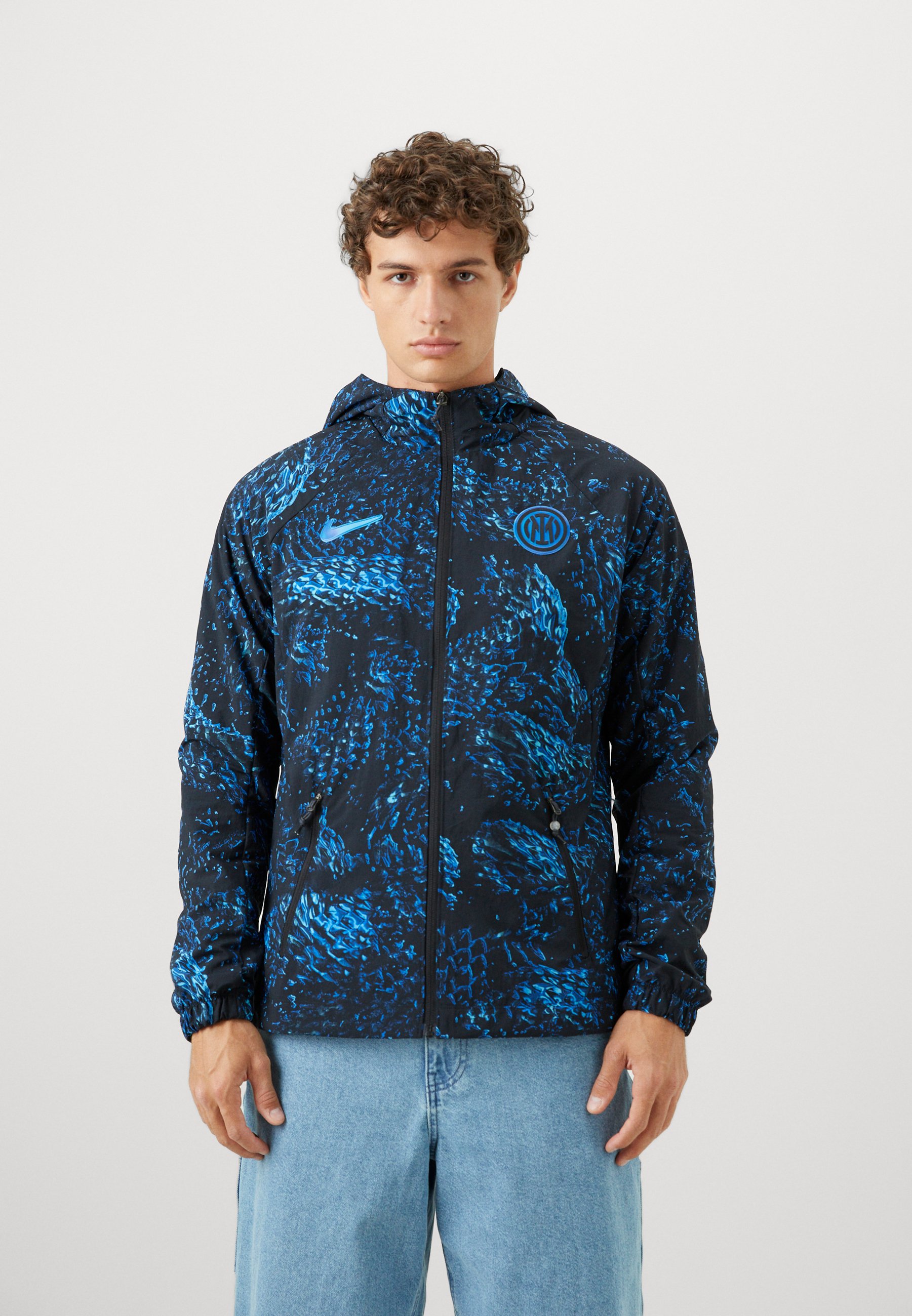 Nike Performance INTER MILAN AWF JACKET - Club wear - lyon blue
