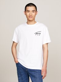 Tommy Jeans SIGNATURE TEE - T-shirts med print - white