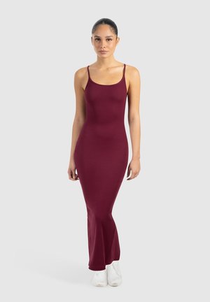 MAXI DRESS AVELINE BACKLESS - Tubino - bordeaux