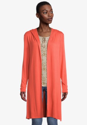 Cardigan - papaya orange