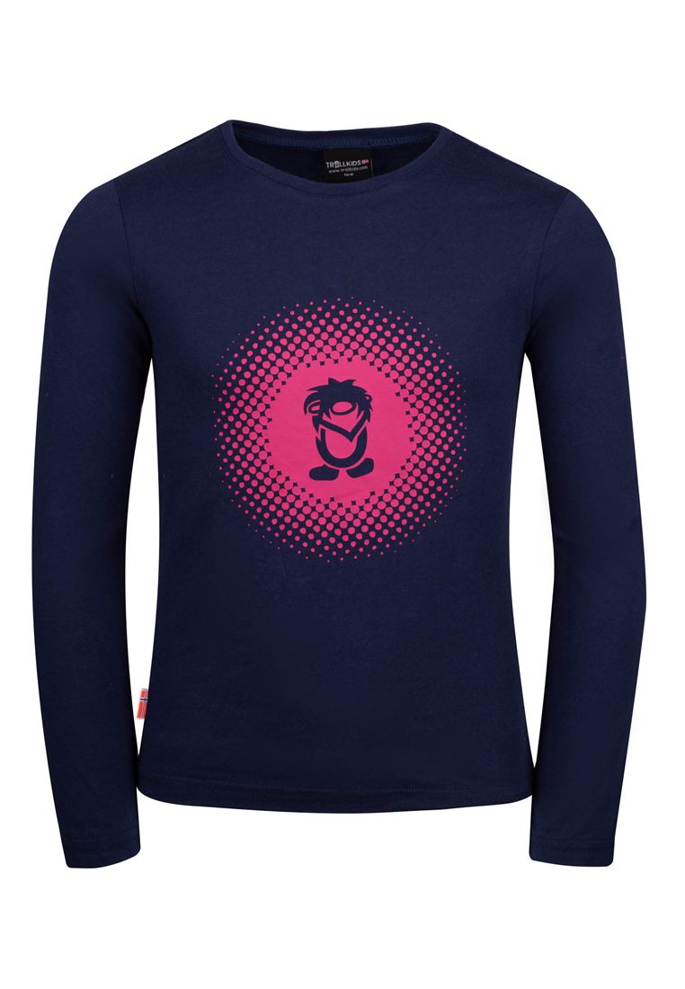 Trollkids Longsleeve donkerblauw