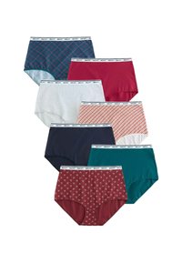 No seleccionado, red bows navy checks