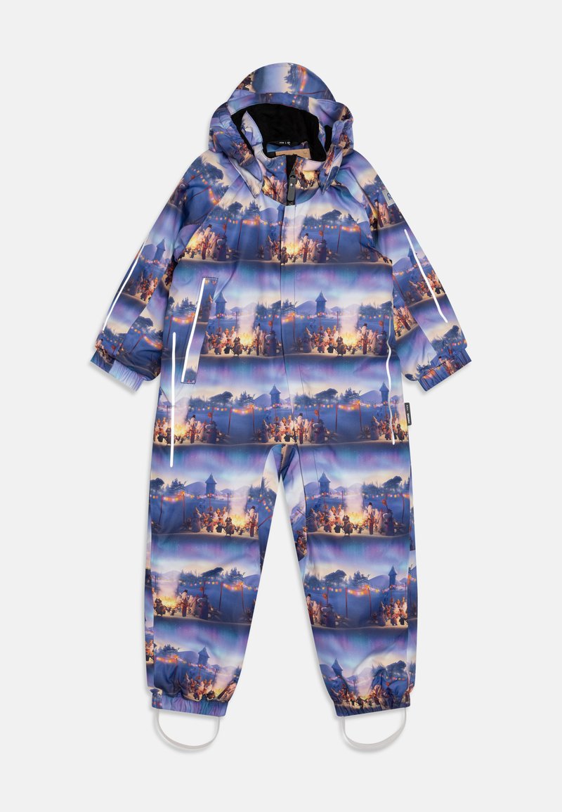 Reima - WINTER OVERALL MOOMIN LYSTER UNISEX - Vinterdress - twilight blue, Forstørre
