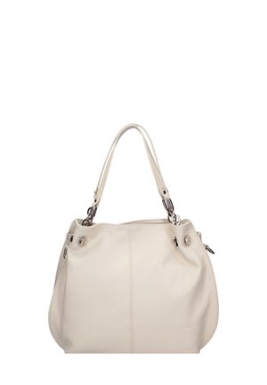 SHOULDER - Shopper - beige