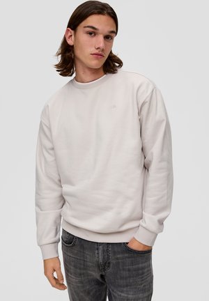 QS, Sweatshirt - hellgrau