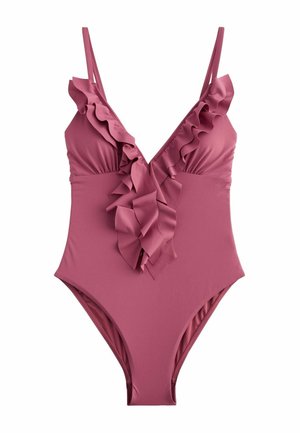 Next Jednodílné plavky - rose pink