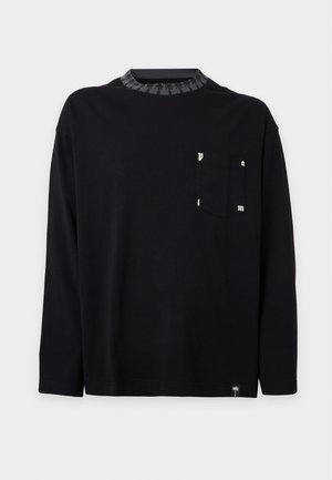 Palm Angels, REGULAR TEE - Блуза с дълги ръкави - black/off white